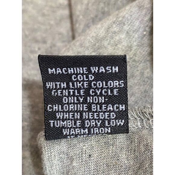 Chelsea & Theodore 100% Pima Cotton Mist Grey Heather Top Women's Size Large NWT - Picture 6 of 8